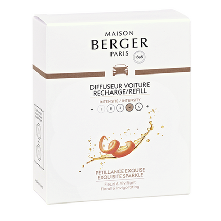 Lampe Berger Autoparfum Navulling Exquisite Sparkle - 2 stuks