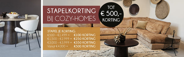 Stapelkorting tot 500,00!