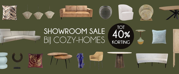 Showroomkorting tot 40%!