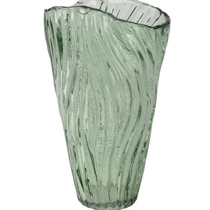 Vaas recycled glas 22,5 x 14,5 x 35 cm