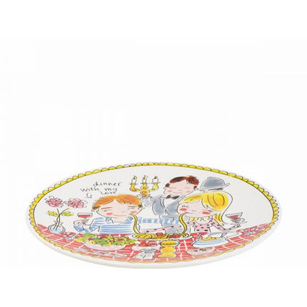 Blond Amsterdam Even Bijkletsen Dinerbord Ø26 cm - love