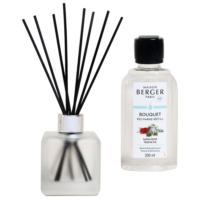 Maison Berger Parfumverspreider Winter Sapin Festif – Matglas
