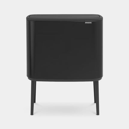 Brabantia Bo Touch Bin afvalemmer 11 + 23 Liter - Matt Black