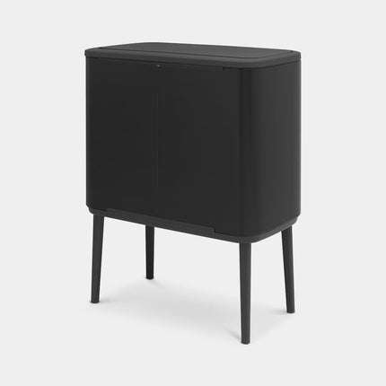 Brabantia Bo Touch Bin afvalemmer 11 + 23 Liter - Matt Black