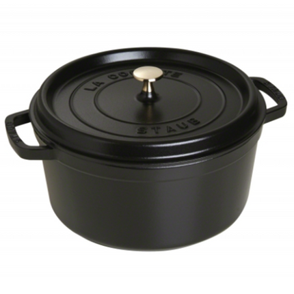 Staub Braad/stoofpan Gietijzer Zwart - Ø 28 cm