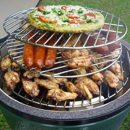 Big Green Egg 3 Level Cooking Grid Large RVS