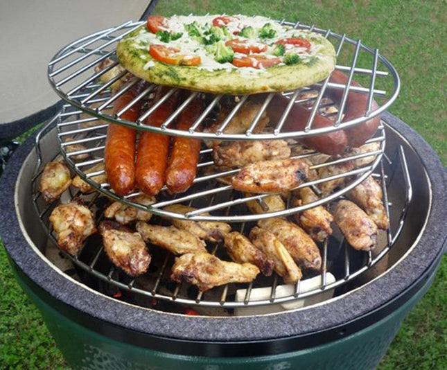 Big Green Egg 3 Level Cooking Grid Large RVS