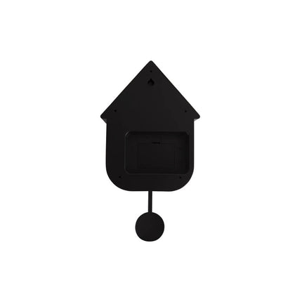 Karlsson Wall Clock Modern Cuckoo ABS - 41x8,5x21,5cm - black