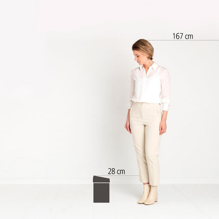 Mat rvs Touch Bin 3L FFP