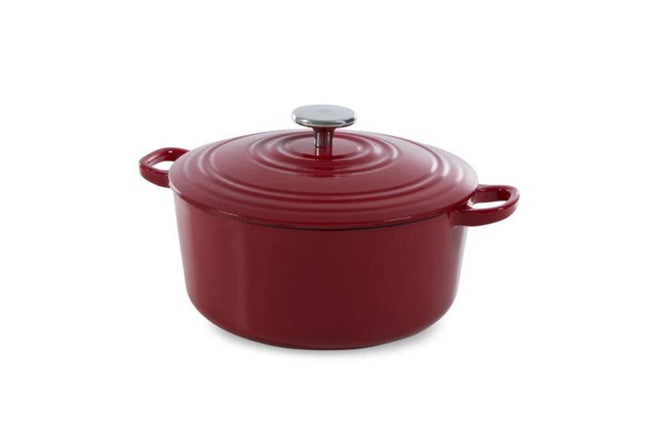 BK Bourgogne Braadpan 28 cm- Chili Red