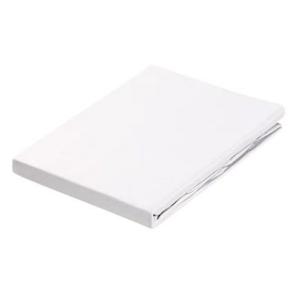 Vandyck Hoeslaken satijn 90x200 cm wit