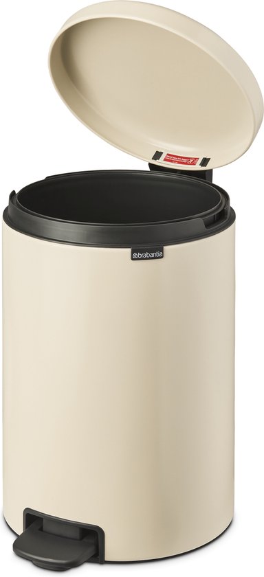 Brabantia Newlcon Pedaalemmer 20 L - Soft Beige