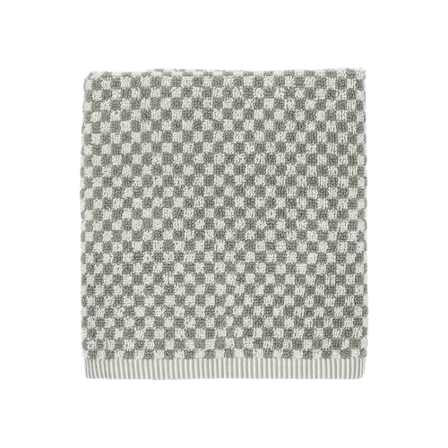 Bunzlau Castle Kitchen Towel Small Check Dark Green