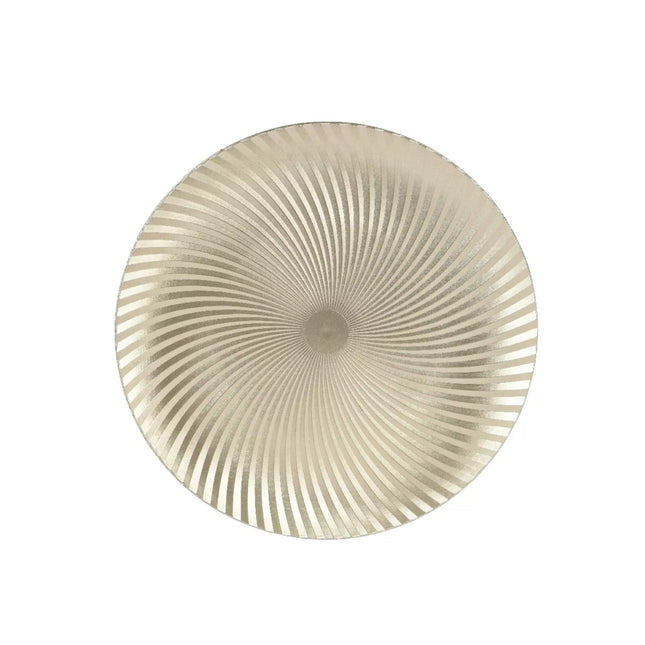 Decobord - Ø33cm - champagne