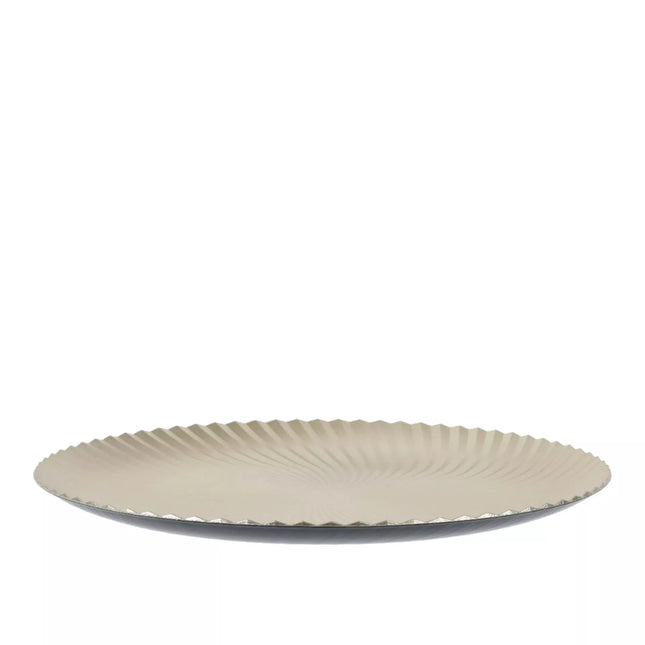 Decobord - Ø33cm - champagne