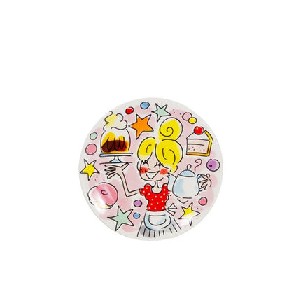 Blond Amsterdam Petit four bordje Girl - 12 cm