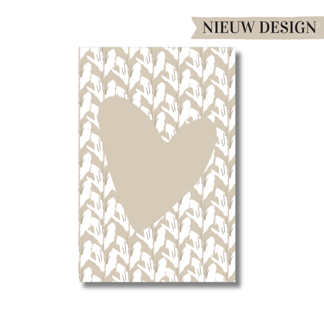 The Big Gifts Geurzakje Hart - Luxury Mist, 15x11 cm