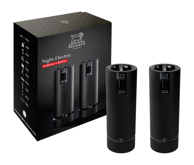 Peugeot Line electrische peper en zout molen set 15 cm