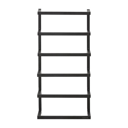 Carré handdoekrek 6x kleur: zwart, hangmodel