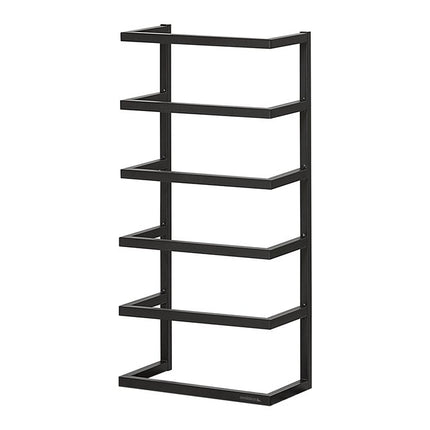 Carré handdoekrek 6x kleur: zwart, hangmodel