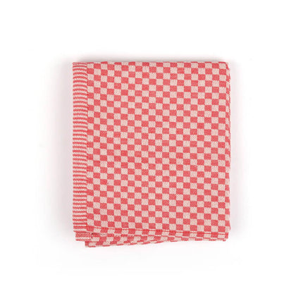 Bunzlau Castle theedoek small check red