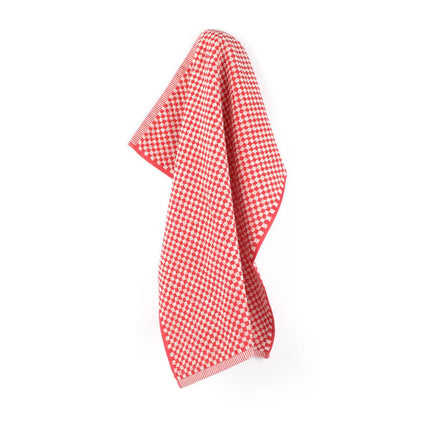 Bunzlau Castle Keukendoek Small Check Rood 53x60 cm