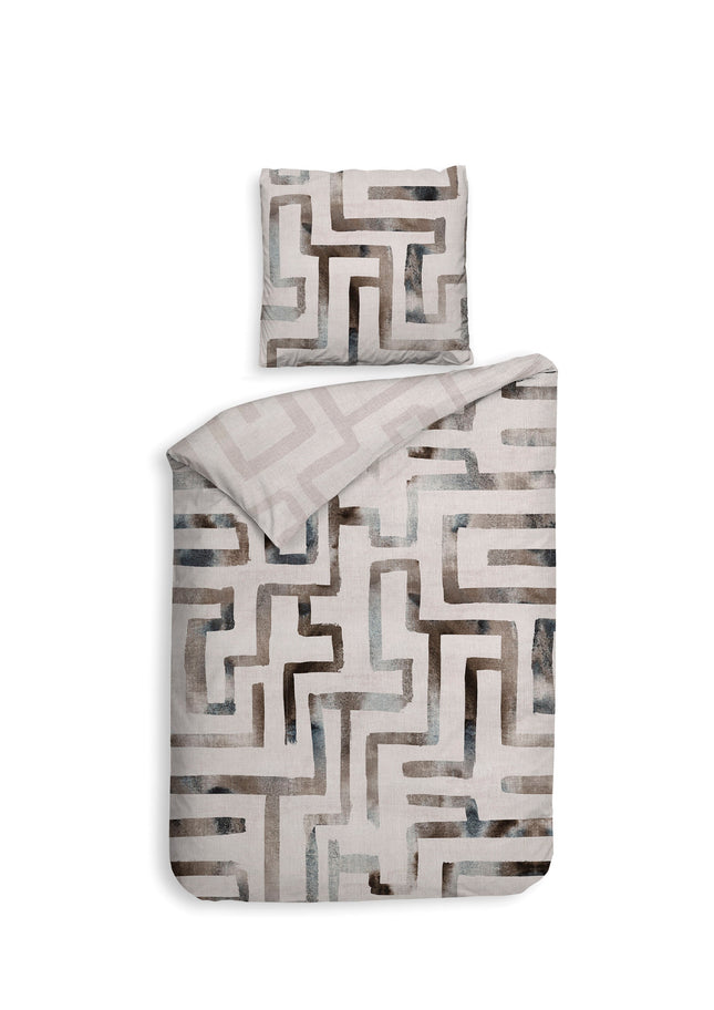 Heckettlane Dekbedovertrek Melis 140 natural