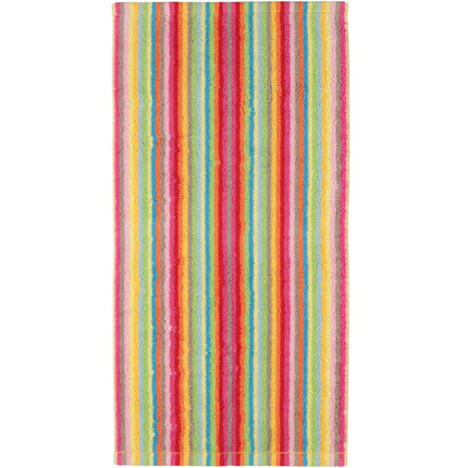 Cawö Life Style Streep handdoek - multi licht