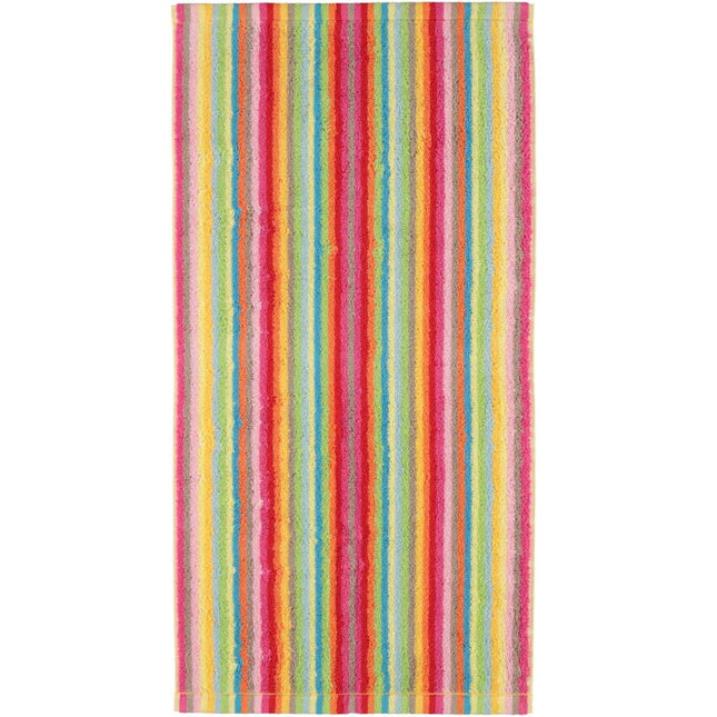 Cawö Life Style Streep handdoek - multi licht