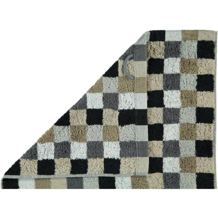 Cawö Life Style Block gastendoek - kiezel