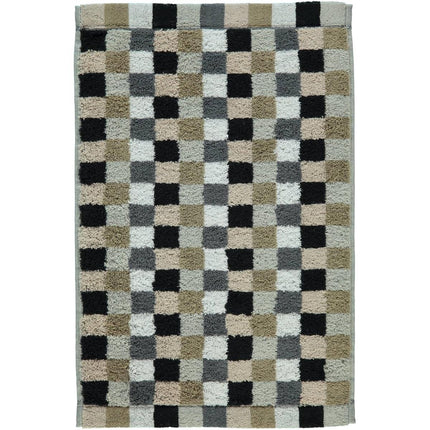 Cawö Life Style Block gastendoek - kiezel