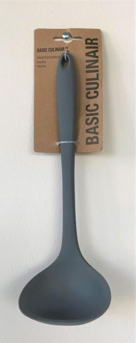 Basic Culinair Siliconen Soeplepel