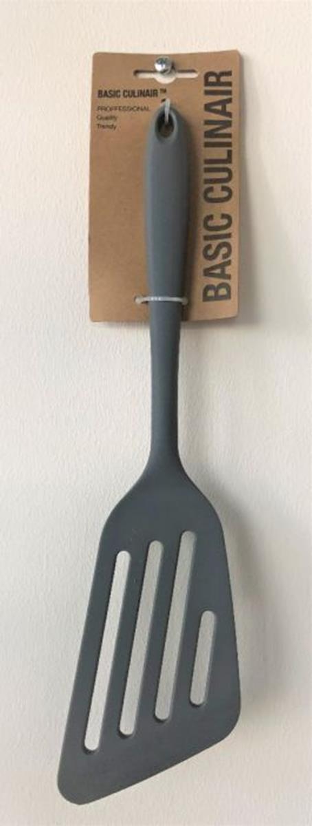 Basic Culinair Spatel met Gleuf Schuin