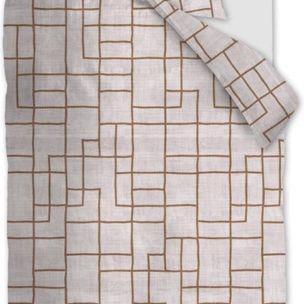 VT Wonen Dekbedovertrek Pojagi Terra 140x200/220 cm