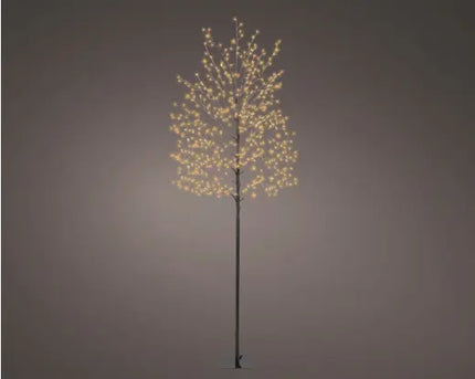 Micro LED Boom voor binnen en buiten - Ø70 x H180 cm - 720 Lamps - zwart/klassiek warm