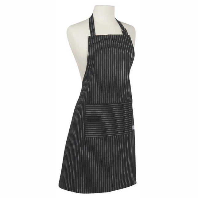 La Cucina Schort - Pinstripe Black