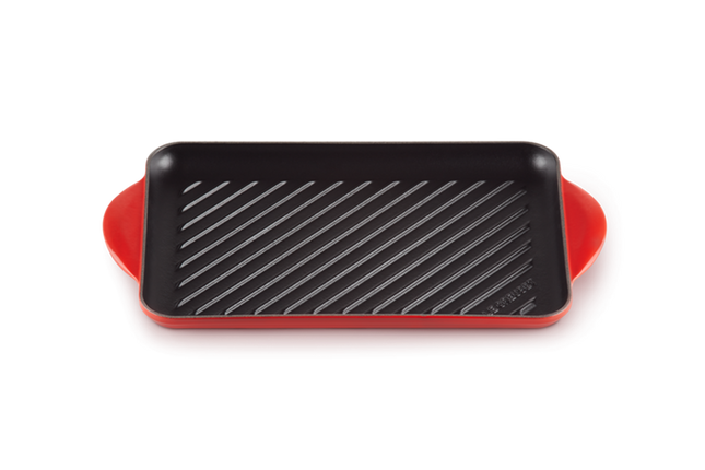 Le Creuset Grillplaat 32 cm - Rood