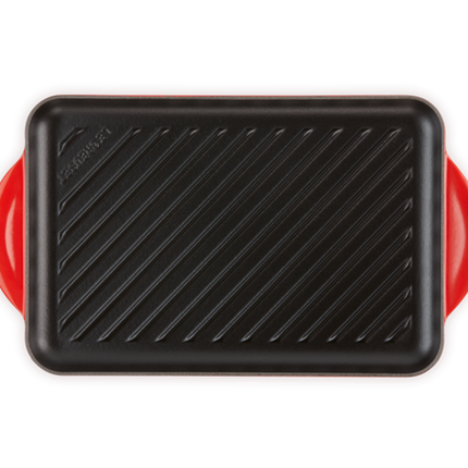 Le Creuset Grillplaat 32 cm - Rood gietijzer