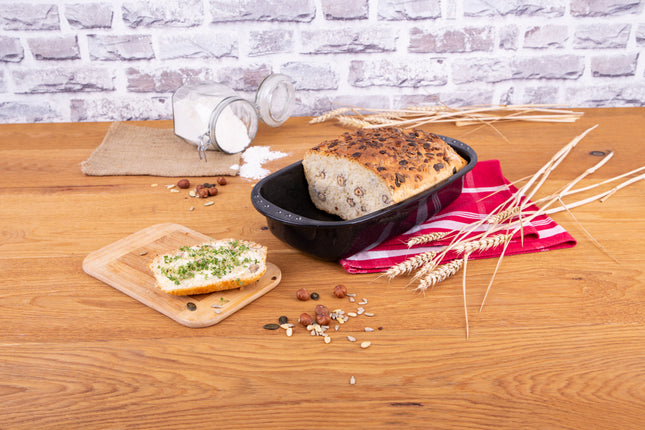 Habonne Emaille Broodbakvorm Ovaal – 37x20x7 cm