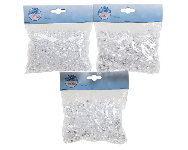 IJsblokjes acryl ice cubes - transparant