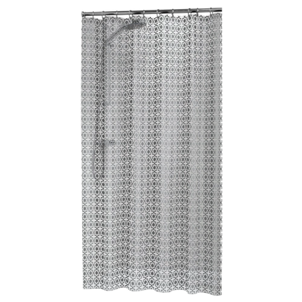 Douchegordijn Hammam 180x200 cm zilver