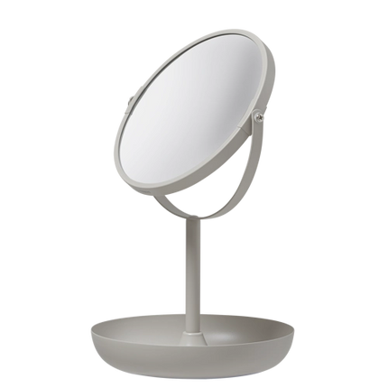 Sealskin BRIX Make-up spiegel 5x, met schaaltje eronder