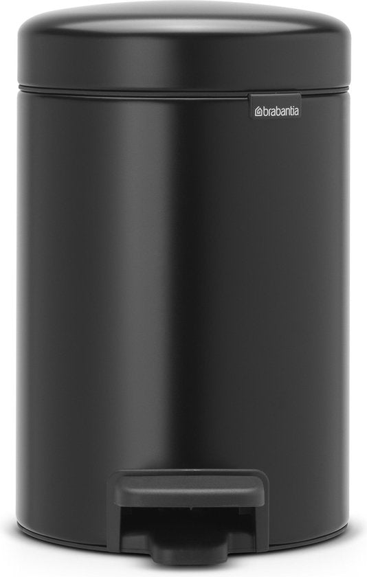Brabantia Pedaalemmer New lcon 3 liter -  zwart