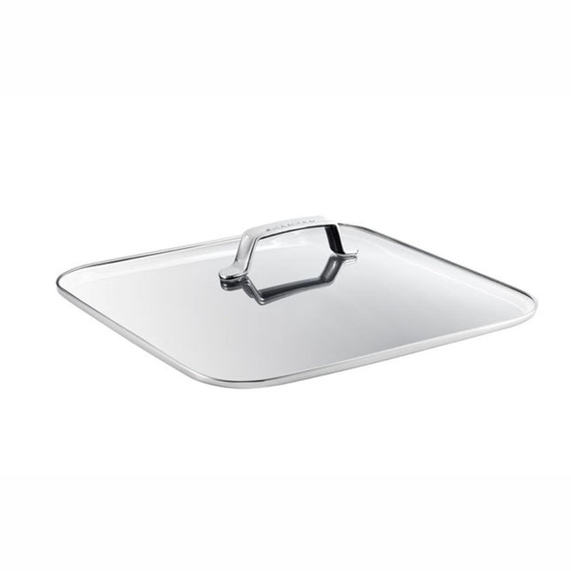 Scanpan TechnIQ Glazen deksel 33x33 cm met RVS rand
