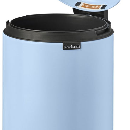 Brabantia Newlcon Pedaalemmer 12L - Dreamy Blue