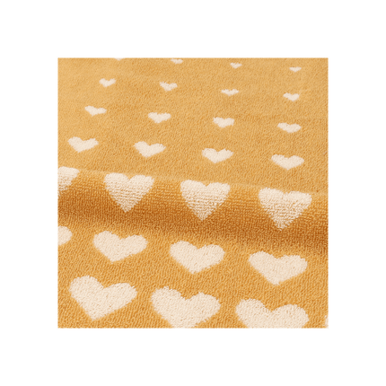 Bunzlau Castle Keukendoek Hearts - Yellow