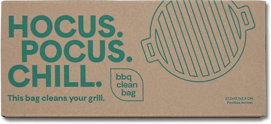 BBQ Clean bag refill tablet box