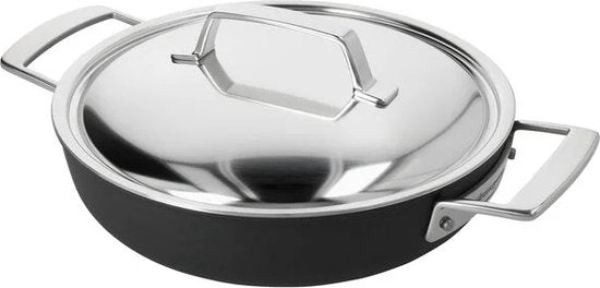 Demeyere Alu Pro 5 Ceraforce Hapjespan met deksel - 24 cm