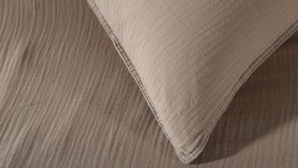 Yellow Dekbedovertrek Suite Guadeloupe 140x200/220 zand