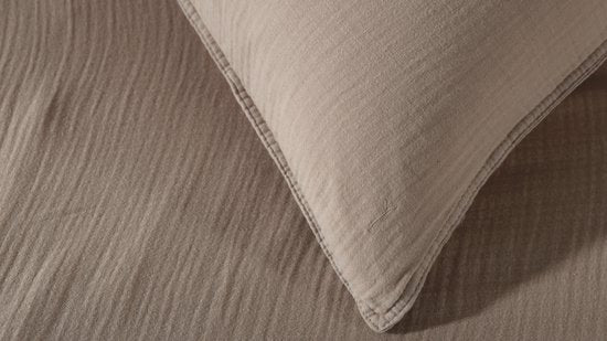 Yellow Dekbedovertrek Suite Guadeloupe 140x200/220 zand